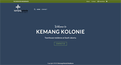 Desktop Screenshot of kemangkolonie.com